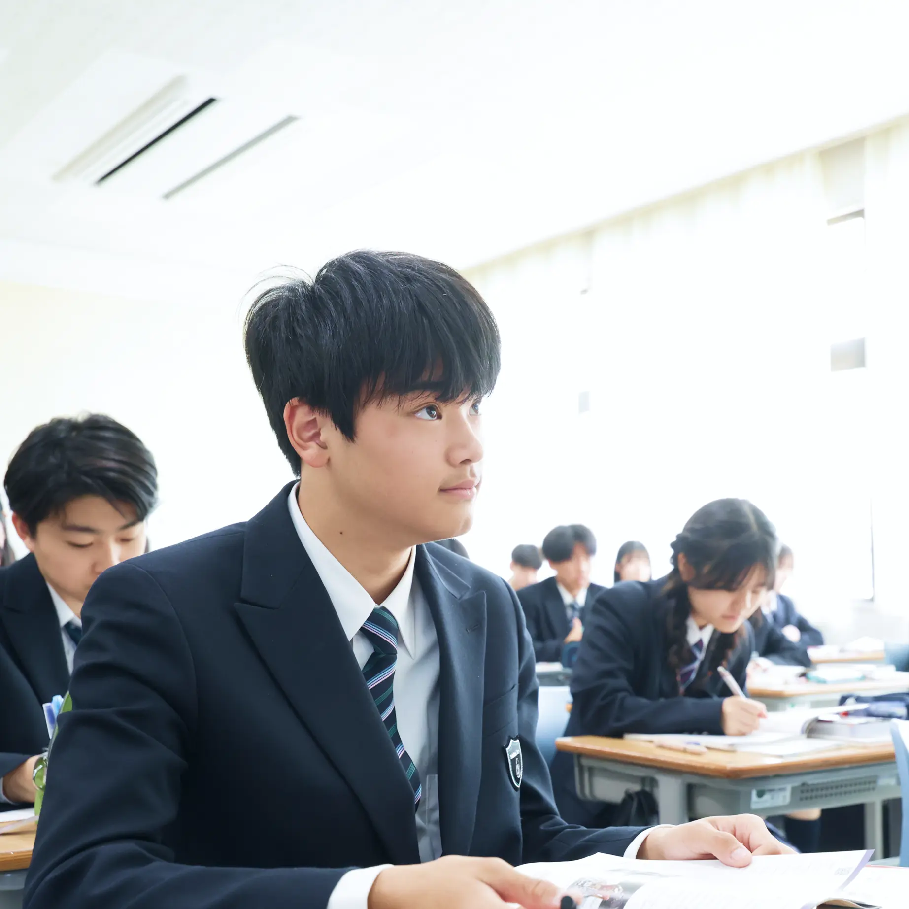 午後の授業の様子