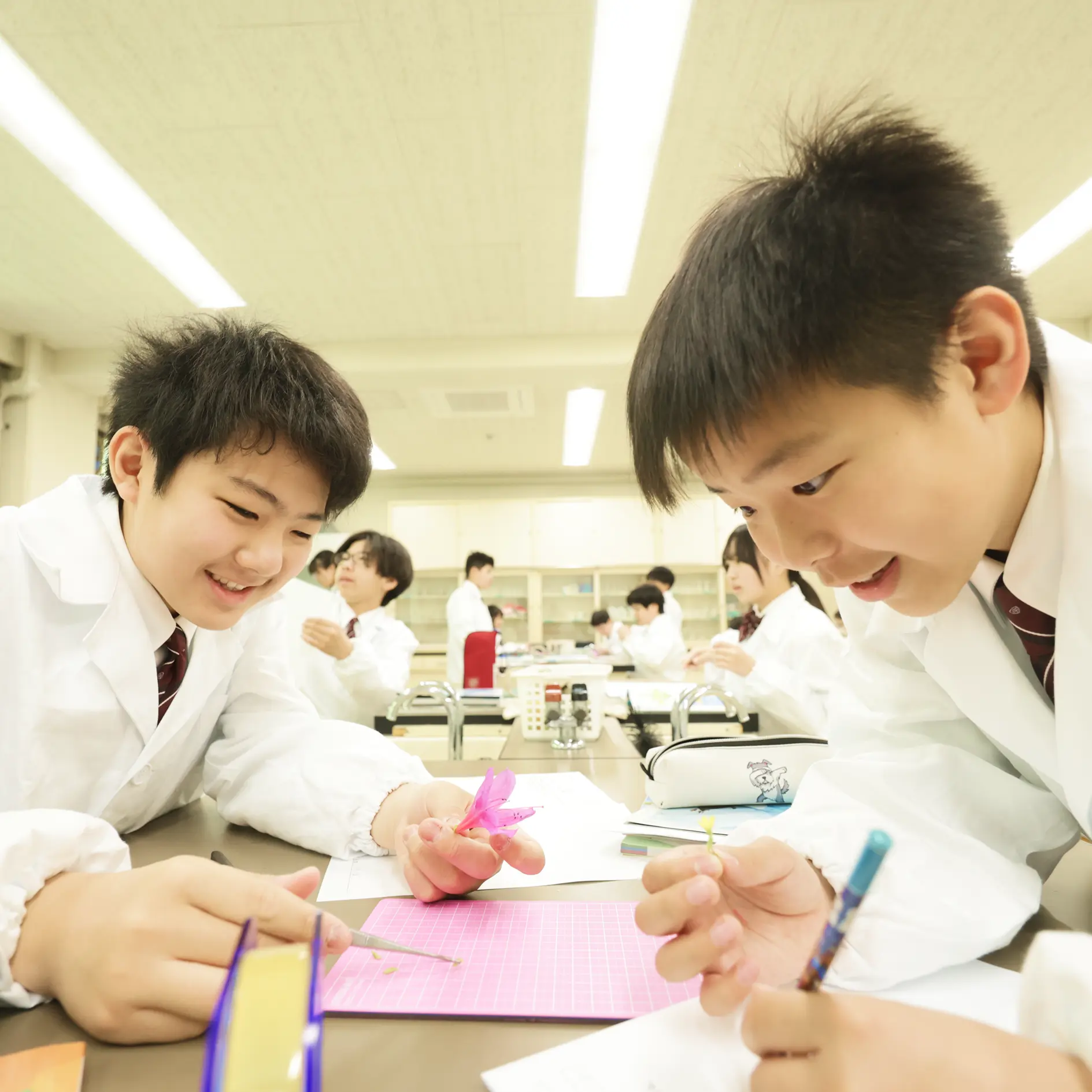 午後の授業の様子