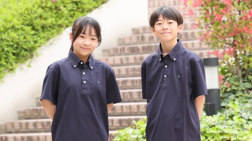 中学ポロシャツ