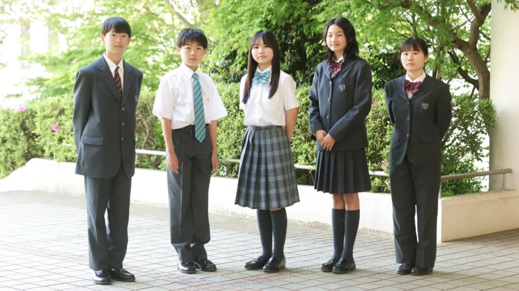 中学制服写真