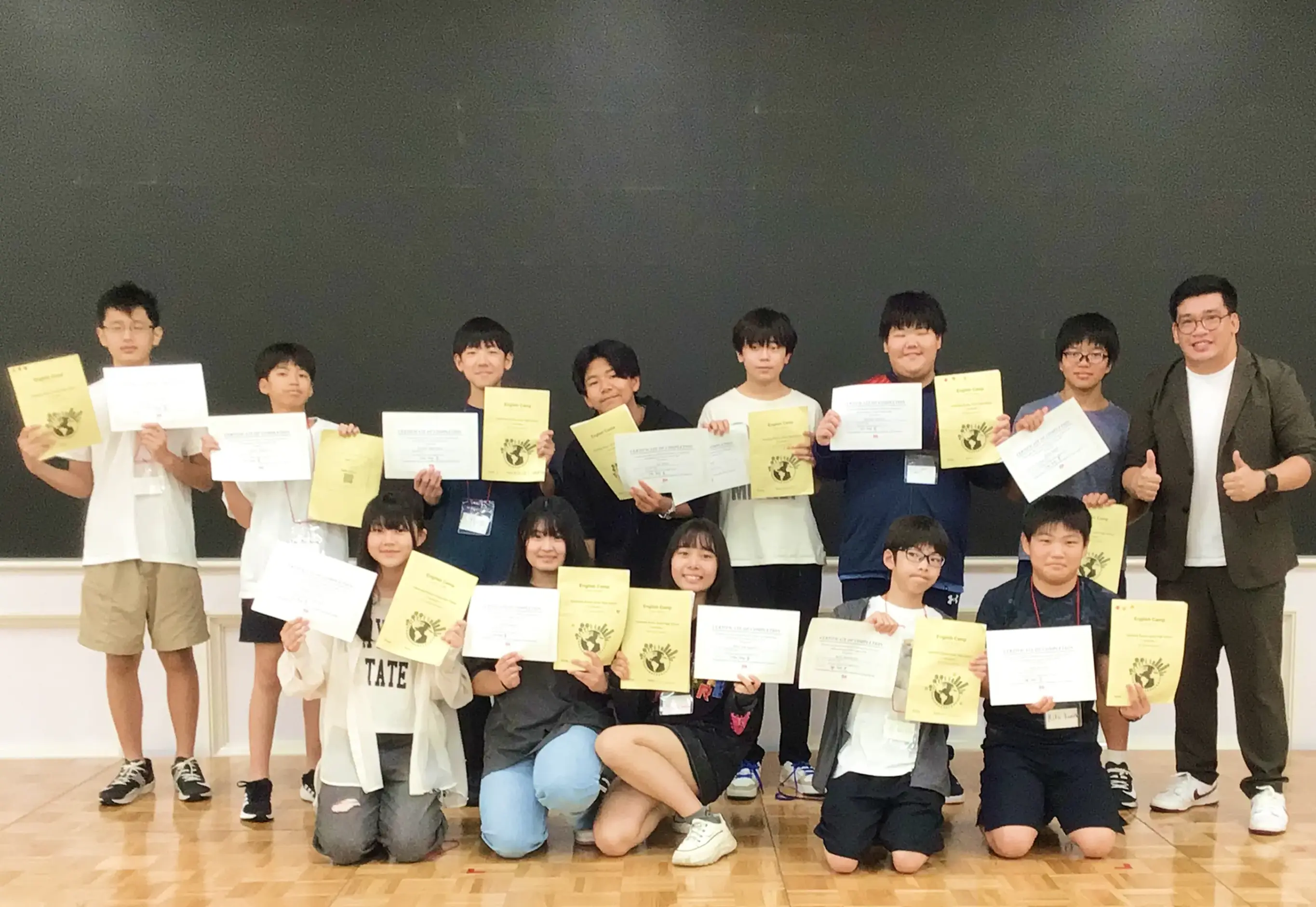 夏　中学サマーイングリッシュキャンプ
